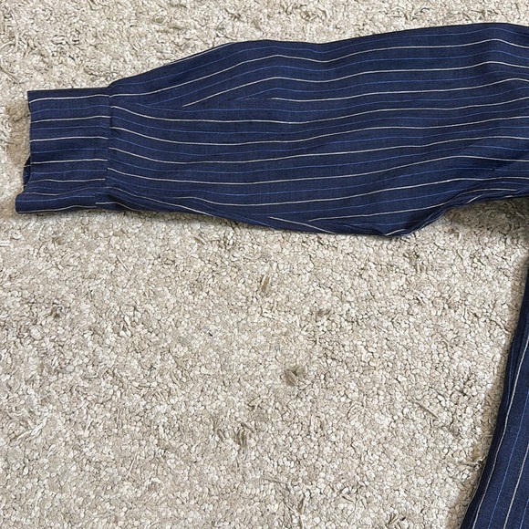 Bryn Walker Linen Oversize LAGENLOOK Wide Leg 2 Piece Set Women's Size M/L - Picture 10 of 16